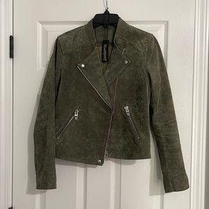 BlankNYC suede Moto Jacket